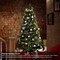 Casafield Realistic Green Spruce Unlit Artificial Holiday Christmas Tree with Sturdy Metal Stand